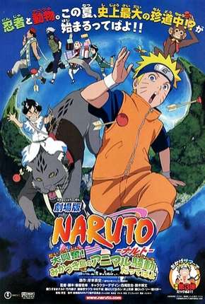 Naruto 3 - A Revolta dos Animais da Lua Crescente Legendado Torrent Download Mais Baixado