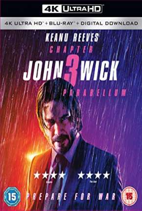 John Wick 3 - Parabellum 4K HDR Torrent Download Mais Baixado