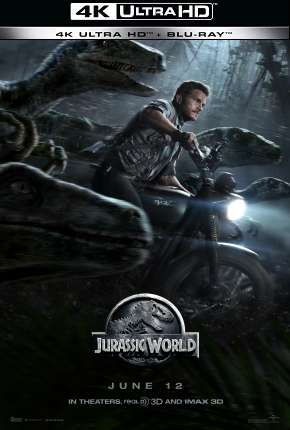 Jurassic World - O Mundo dos Dinossauros - 4K Download Mais Baixado