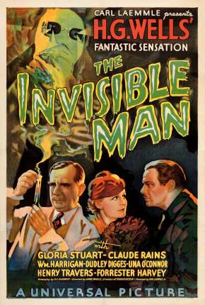 O Homem Invisível 1933 - The Invisible Man Torrent Download Mais Baixado