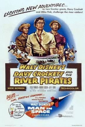 Davy Crockett e os Piratas do Rio / Davy Crockett and the River Pirates Download Mais Baixado